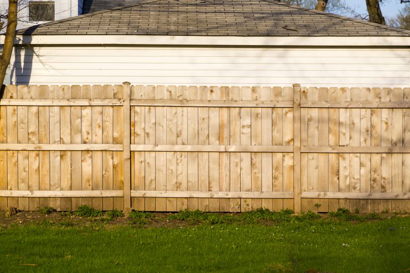 Backyard Wood Fence Service