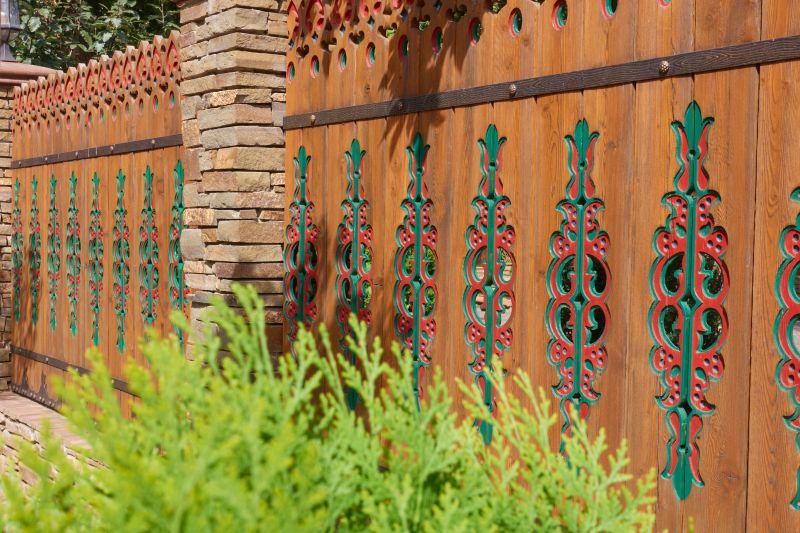 Decorative Fence Features